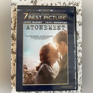 Atonement DVD Focus Features Four-Star Collection Widescreen